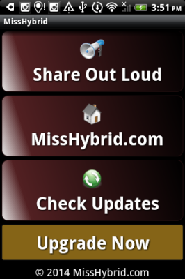 MissHybrid phone tablet app, free app, android app, Miss Hybrid, Miss Hybrid free